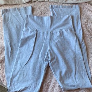 grey brandy flare leggings